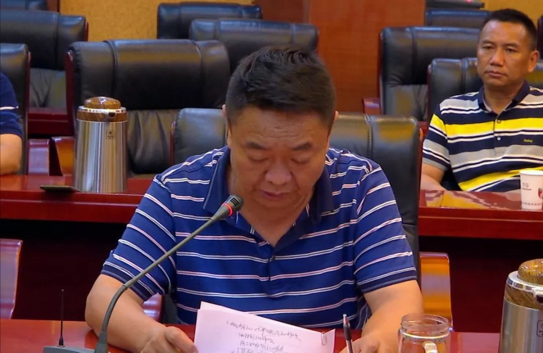 梁宏志到甘洛县督导调研防汛减灾工作