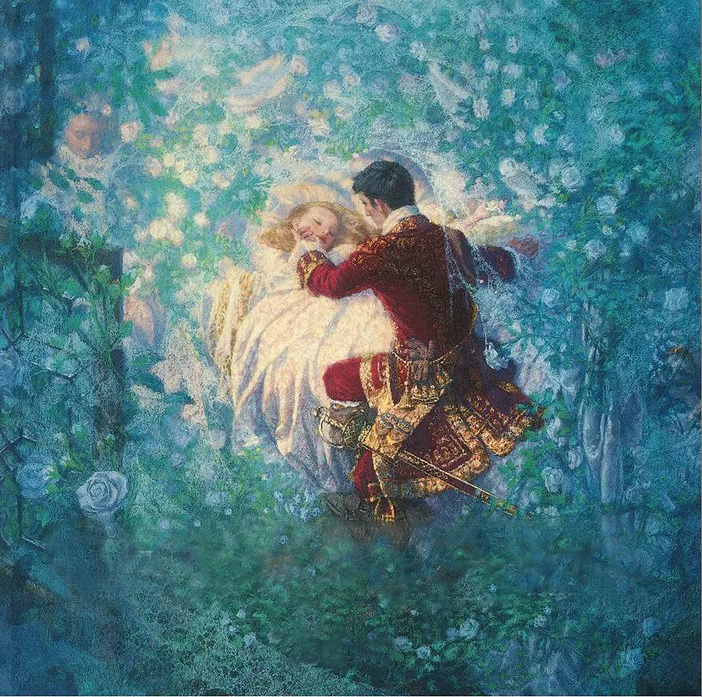 睡美人,画风唯美,把童话故事画成史诗的感觉
