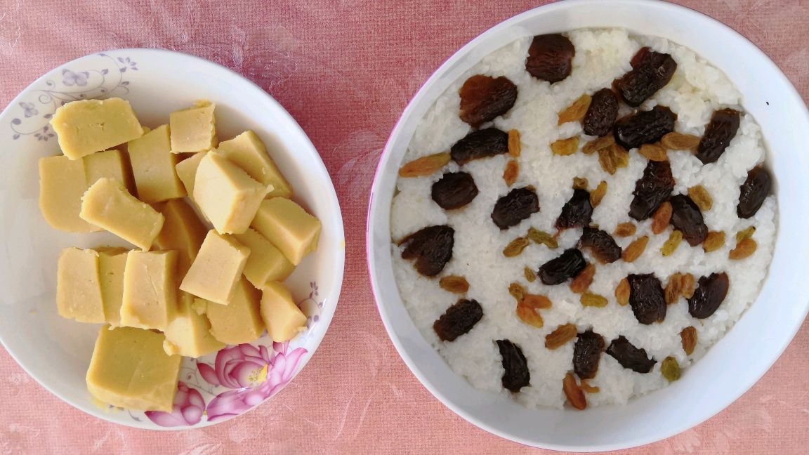 原来老北京小吃豌豆黄、切糕制作这么简单