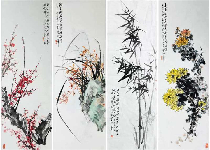 当代著名画家曹明华作品欣赏