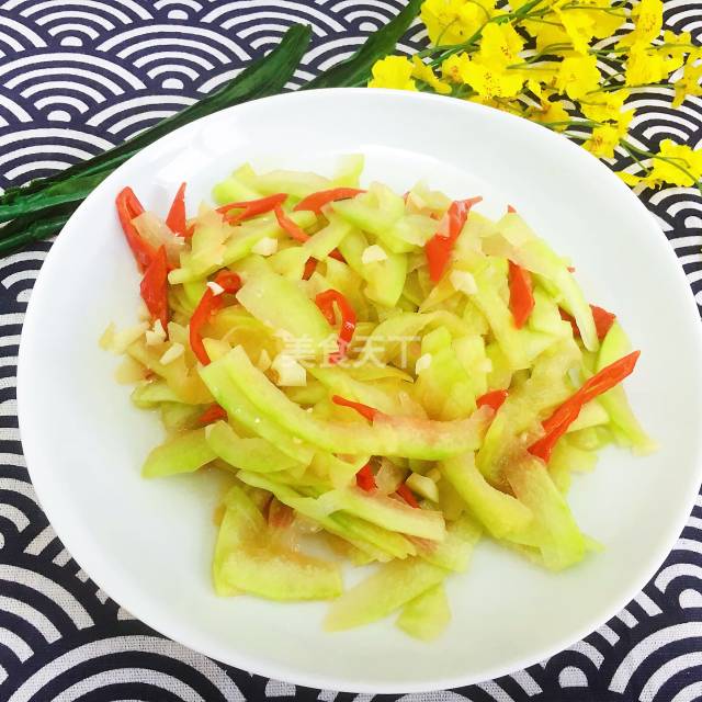 家常素炒瓜菜,清淡爽口,这样做全家都抢着吃