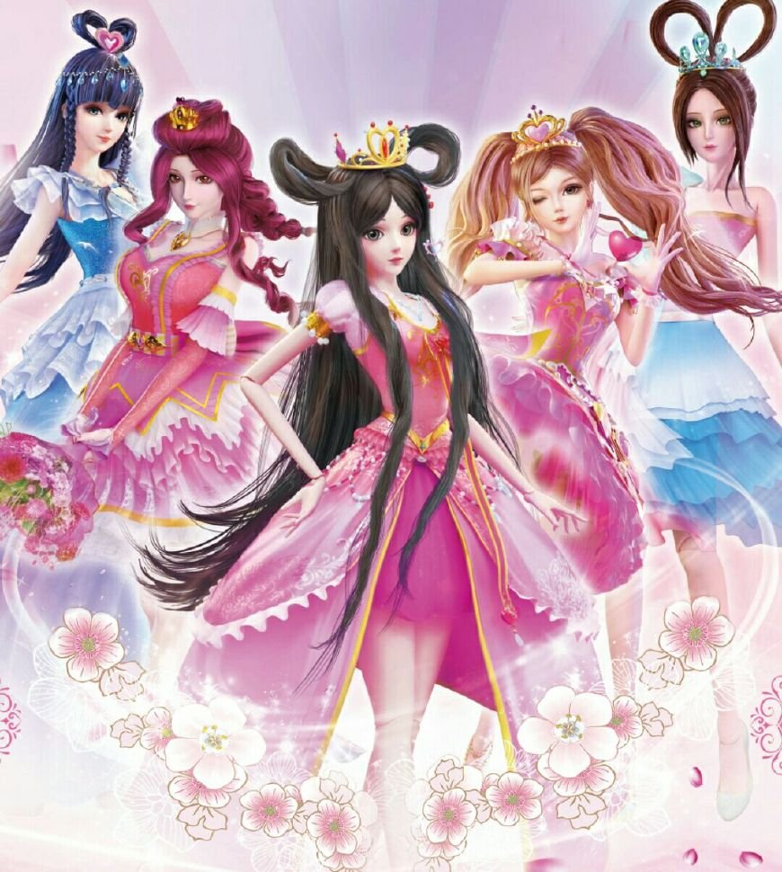 最让人陶醉的叶罗丽海报图,王默和罗丽公主美到无可挑剔