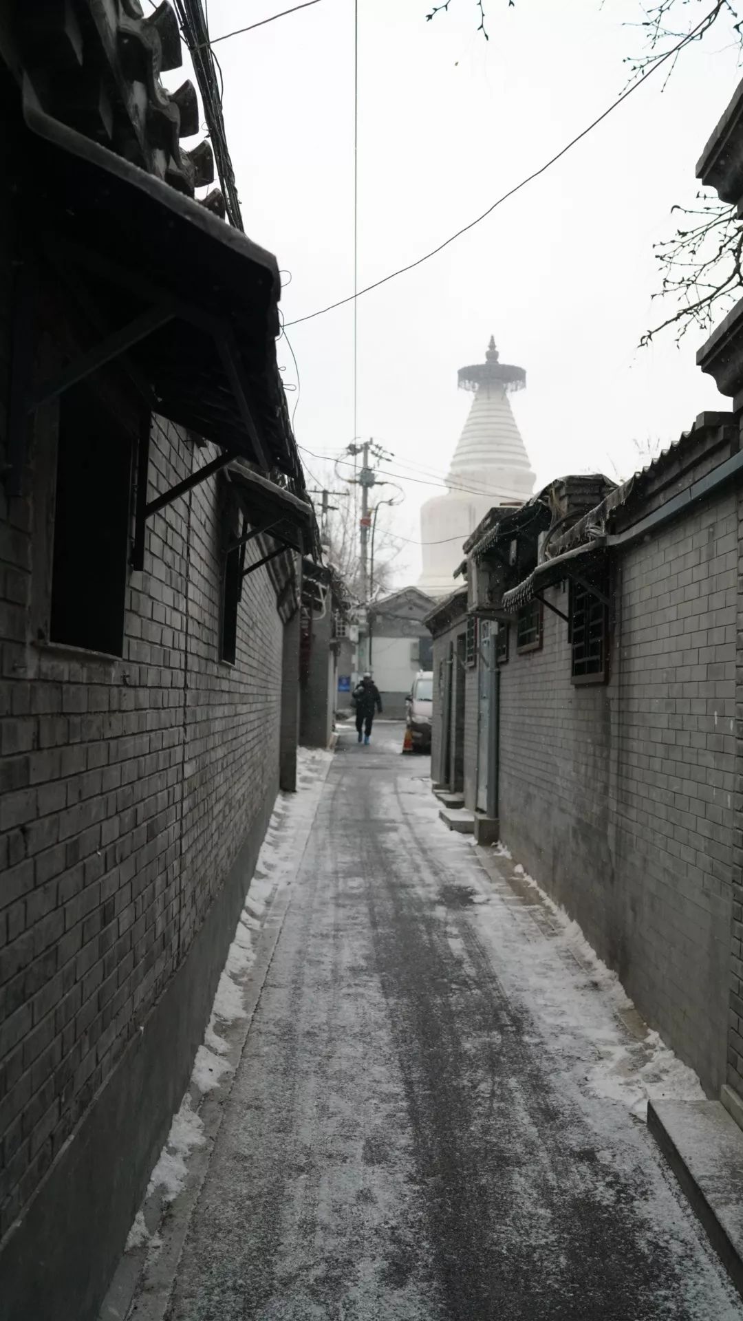 当北京这场雪遇到元朝的胡同:古意盎然,别有风味