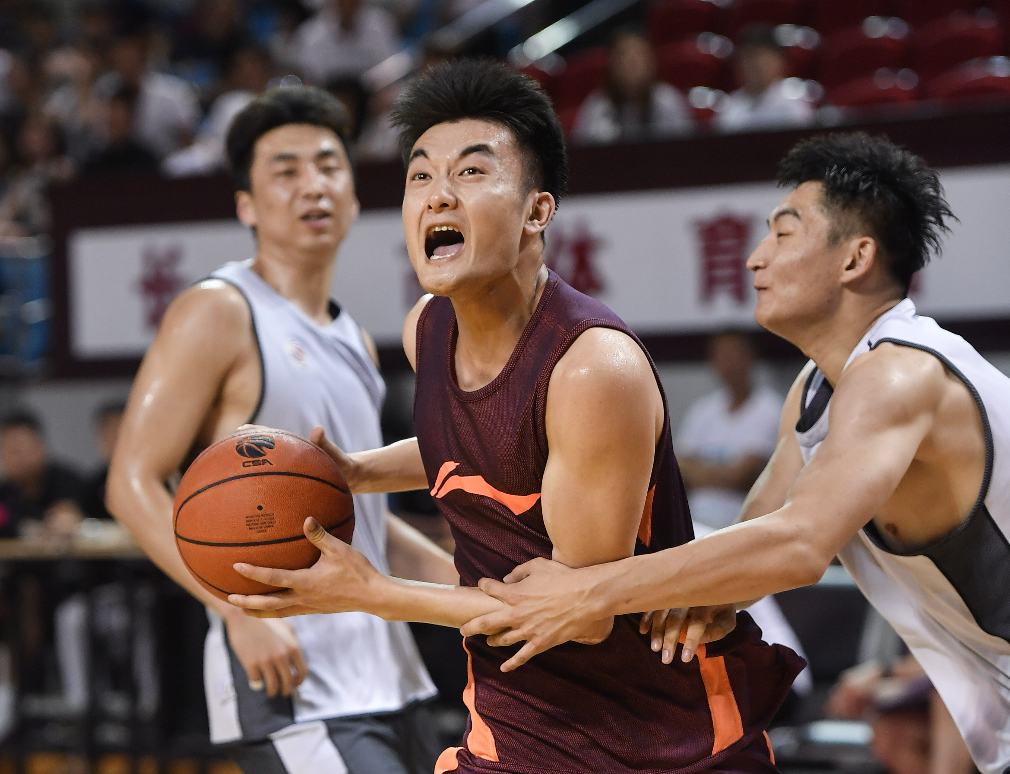 篮球——热身赛:吉林九台农商银行胜辽宁本钢(1)