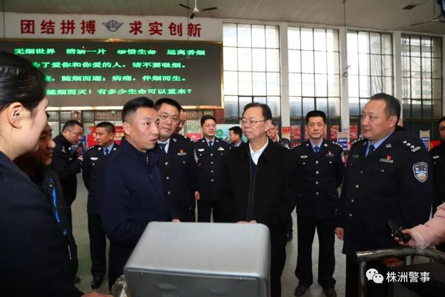 李晓葵同志一行深入一线,开展节前慰问和安全生产督导