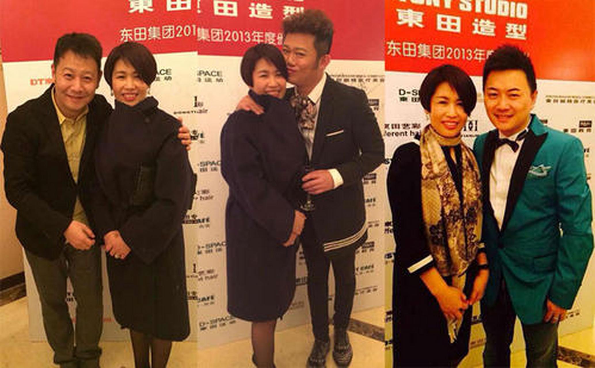 "我参加了一个时尚杂志的活动,当时为我们造型的就是我老公的北京东田