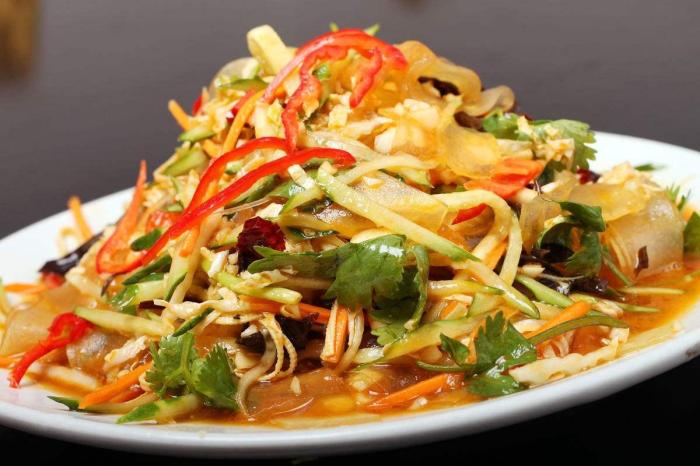 东北大拉皮儿好吃美味清凉爽口,家常必备的小凉菜儿