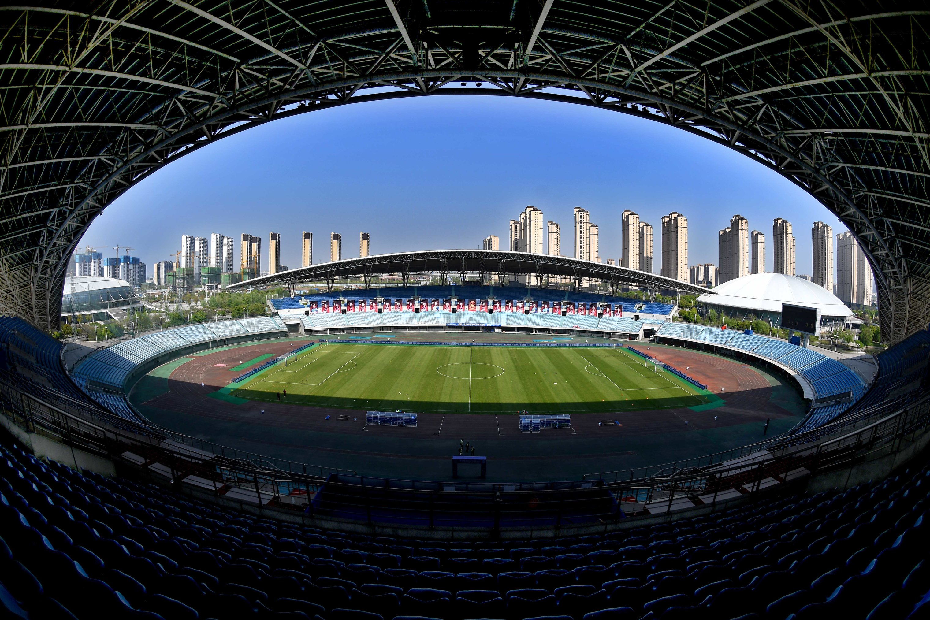 江苏排名第五的体育场,常熟体育中心体育场