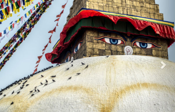 去雪山王国尽情玩耍,撒欢尼泊尔 尼泊尔之眼,是世界上最大的佛塔,相传