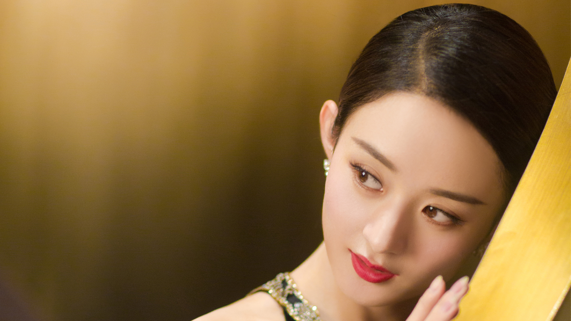 赵丽颖高清照,眼真的好大!