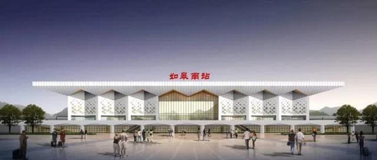 盐通高速铁路的主要中间站——如皋南站