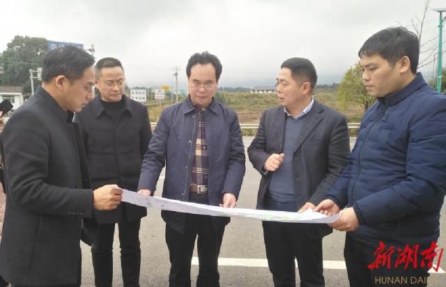 吴震赴浏阳市两型产业园,张坊镇开展工作调研