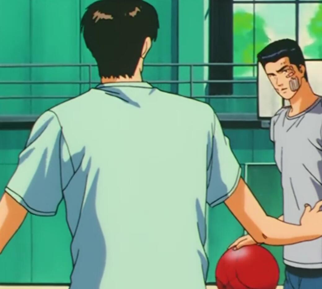 灌篮高手:三井重返篮球队,湘北第一轮是和三浦台高中比赛