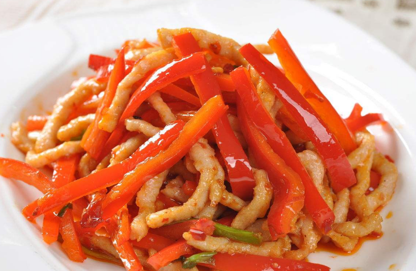 红椒炒肉丝的简单做法,你学会了么?