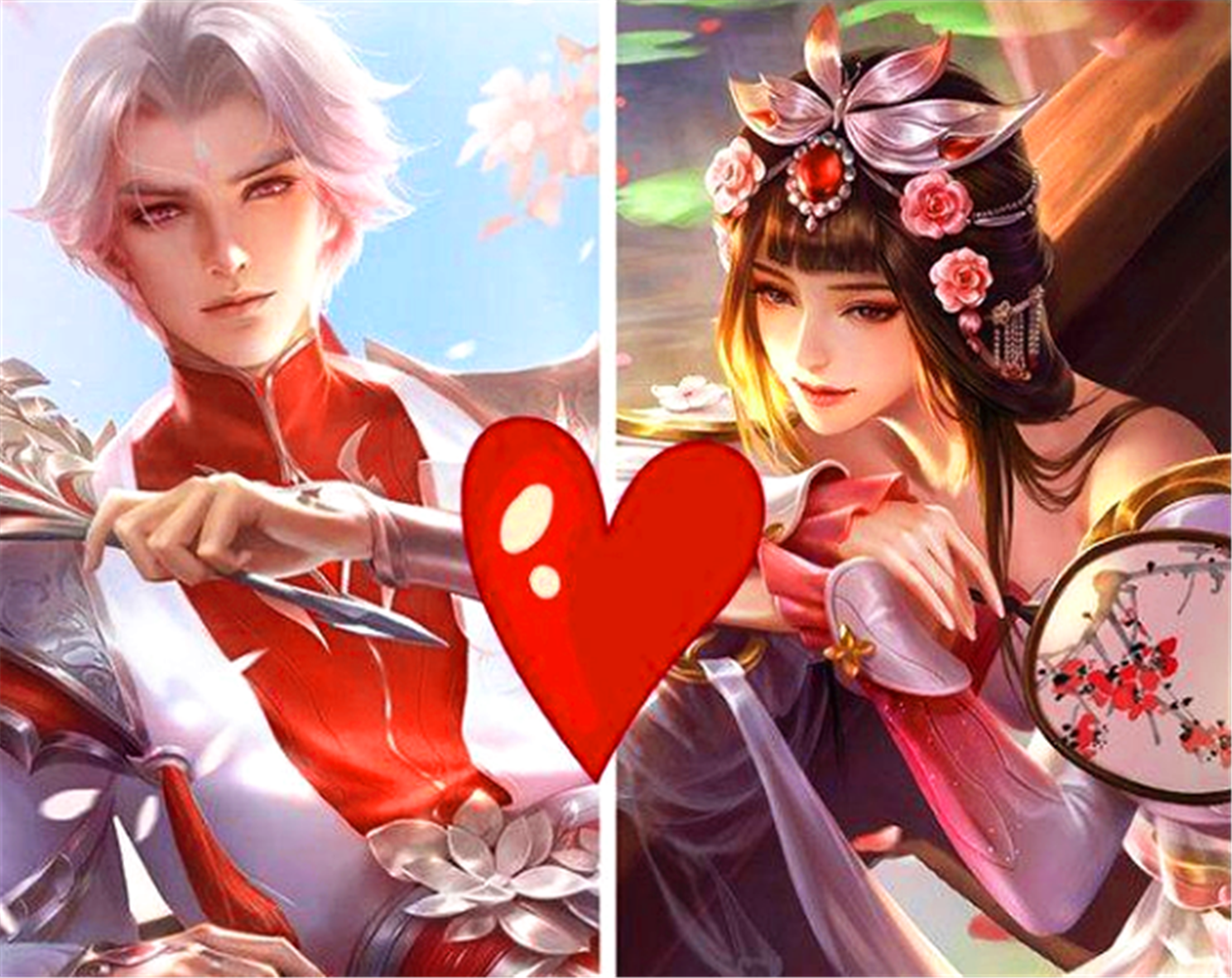 王者荣耀:隐藏的四对情侣皮肤,王昭君的情侣竟然是他!