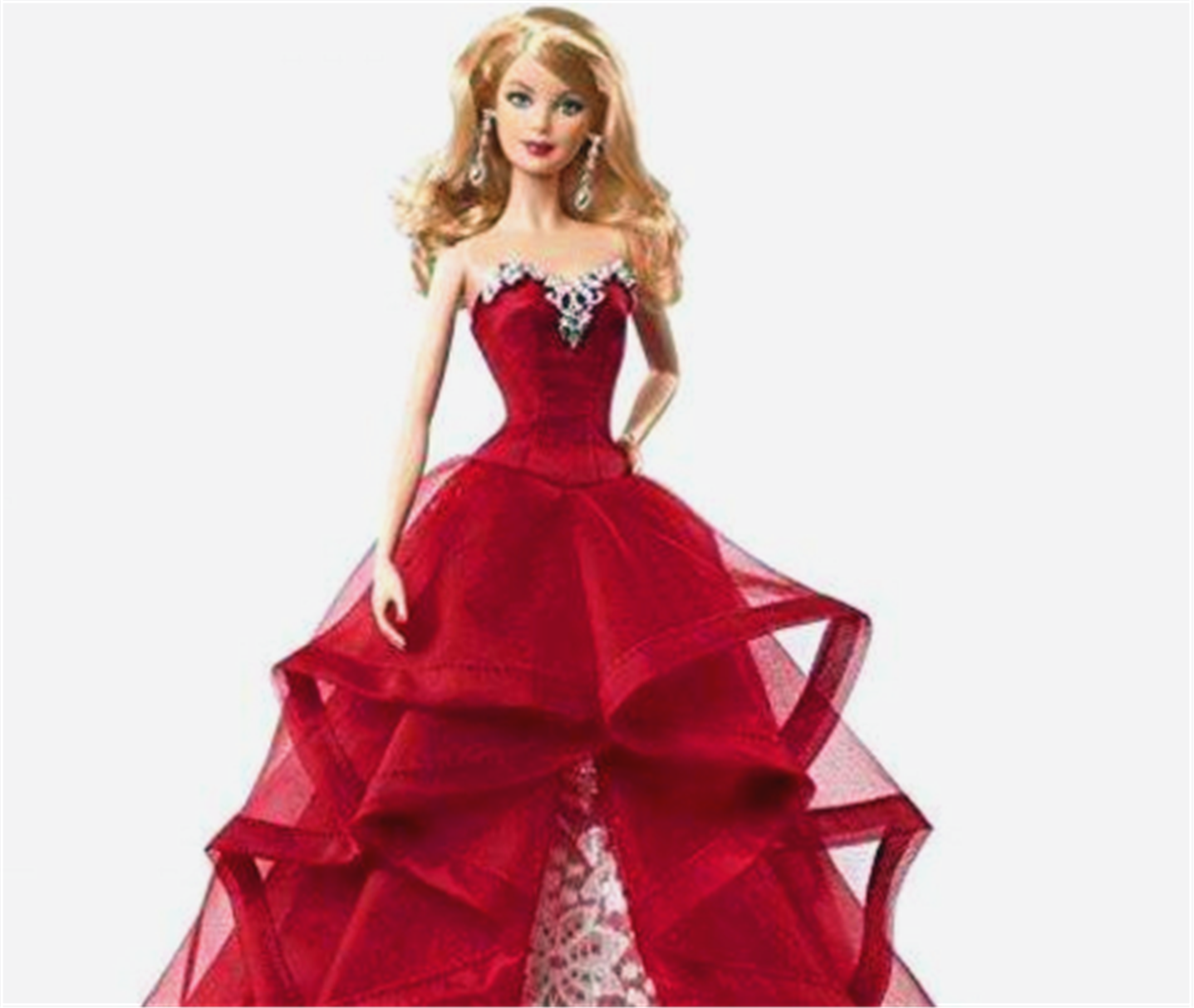 双鱼座专属的芭比娃娃婚纱