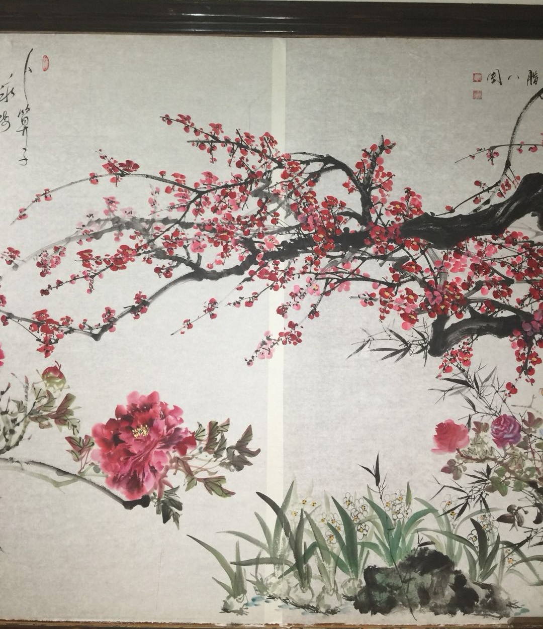 知名画家腊八周(周林俊)创作盛世国风作品