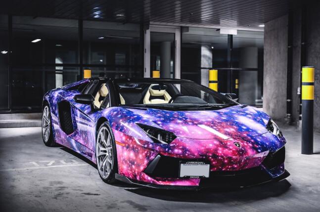 星空版大牛,这颜色太抢眼,看过的人无不叫绝