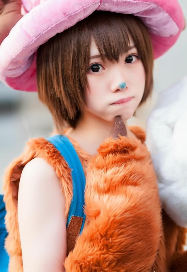 海贼王乔巴cos:好可爱的麋鹿啊