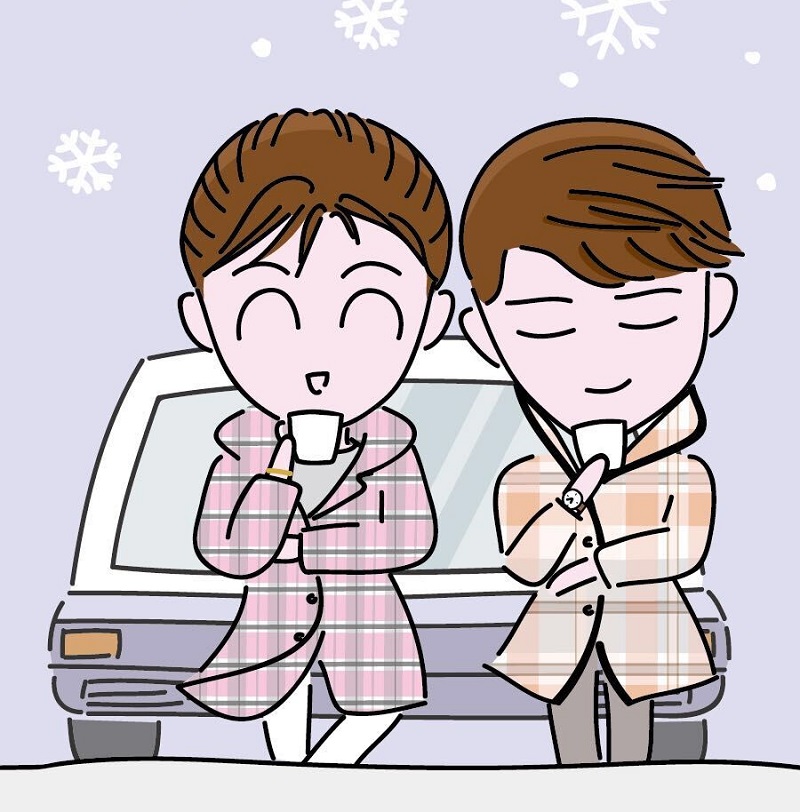 6位男星卡通版图片,你能1秒认出杨洋吗?第5个很难!