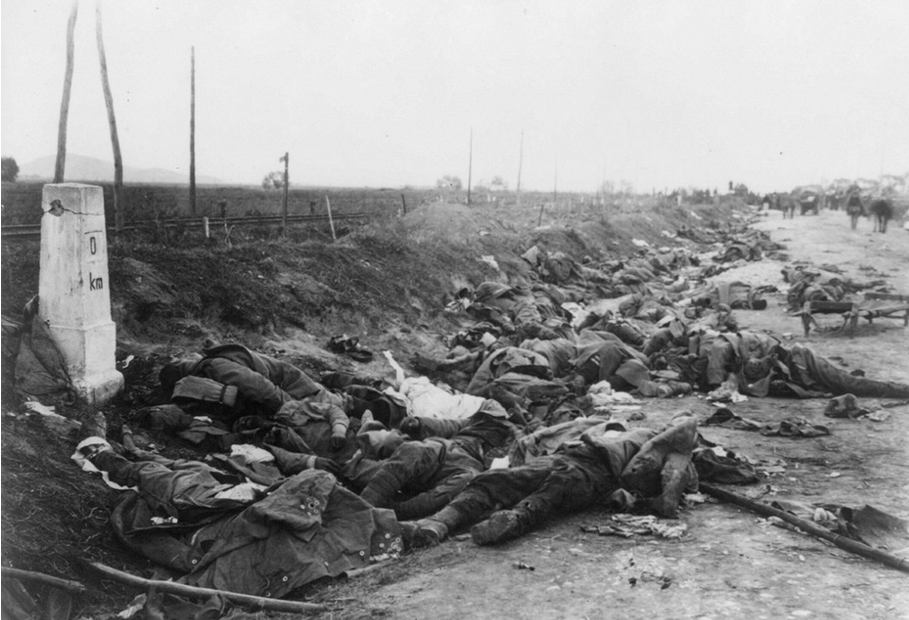 揭秘第一次世界大战珍贵照片,战场绞肉机是什么样子的?