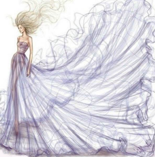 十二星座女专属的手绘婚纱,水瓶座少女,射手座梦幻,你的呢?