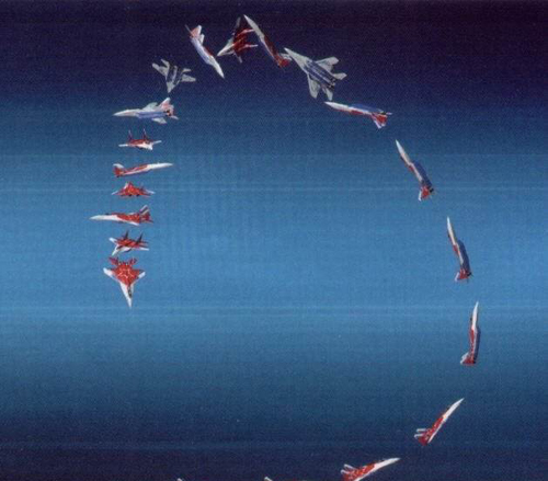 战斗机钟式机动让战斗机迅速瞄准对方