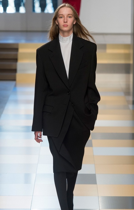 时装周jil sander秀场,高冷与高调不止一点点