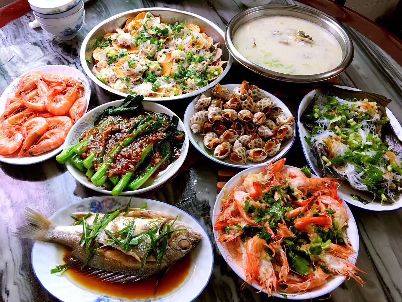 广东籍吃货晒年底大餐:熟悉的粤菜!食在广州名不虚传!