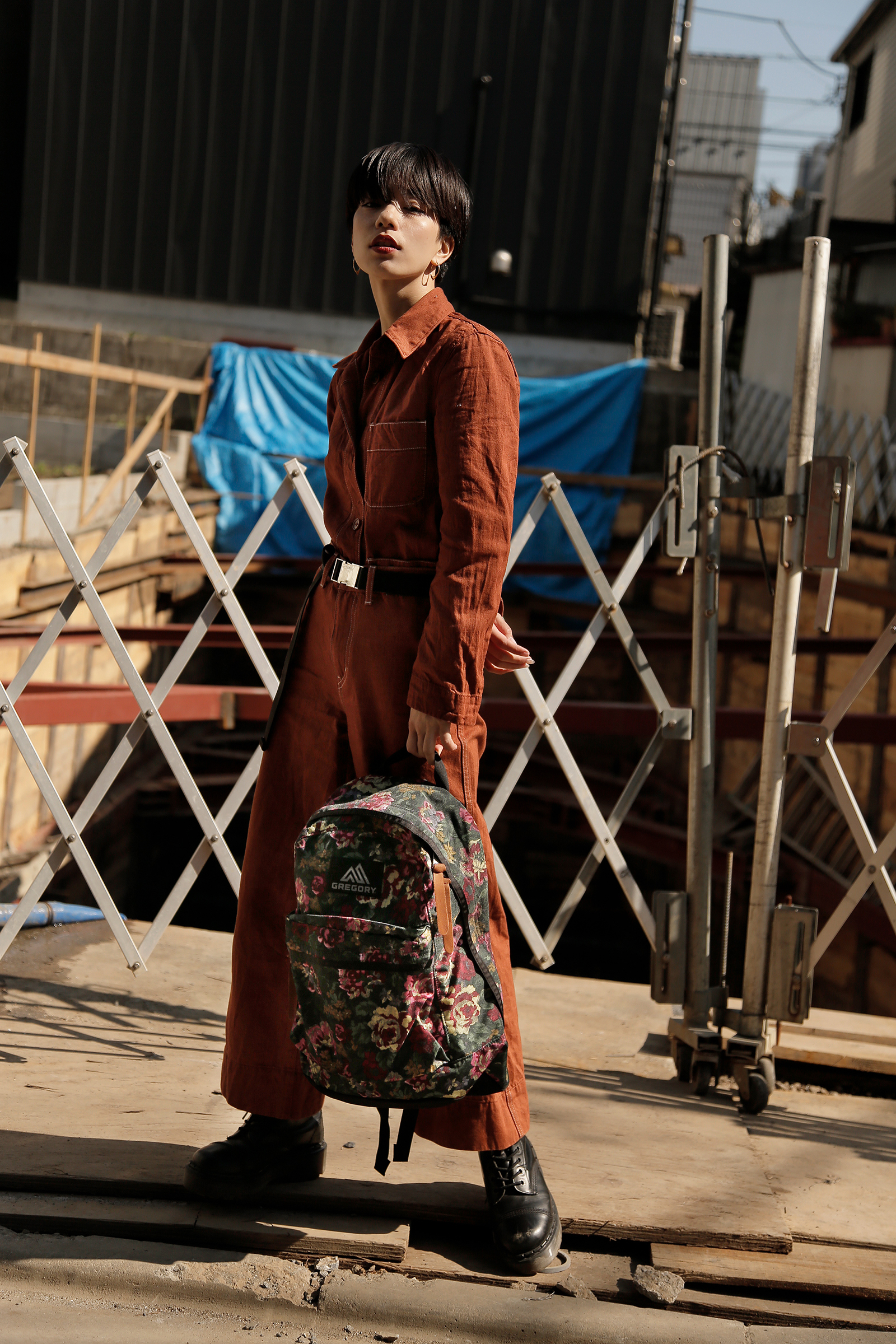 日本模特时尚街拍图,多品牌女装,竟然也能搭配的这么美!