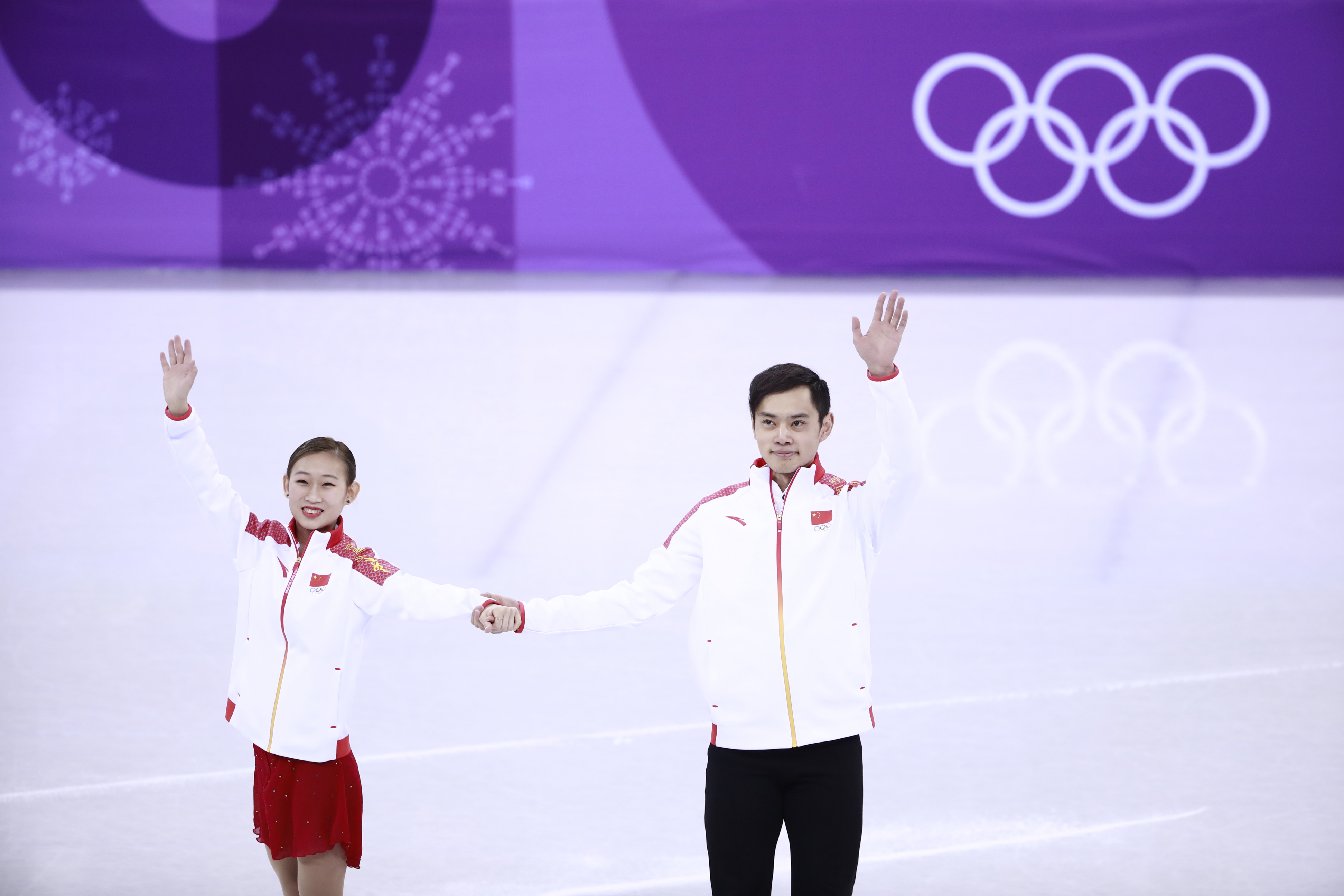 平昌冬奥会花样滑冰双人短节目比赛 彭程金杨无缘自由滑