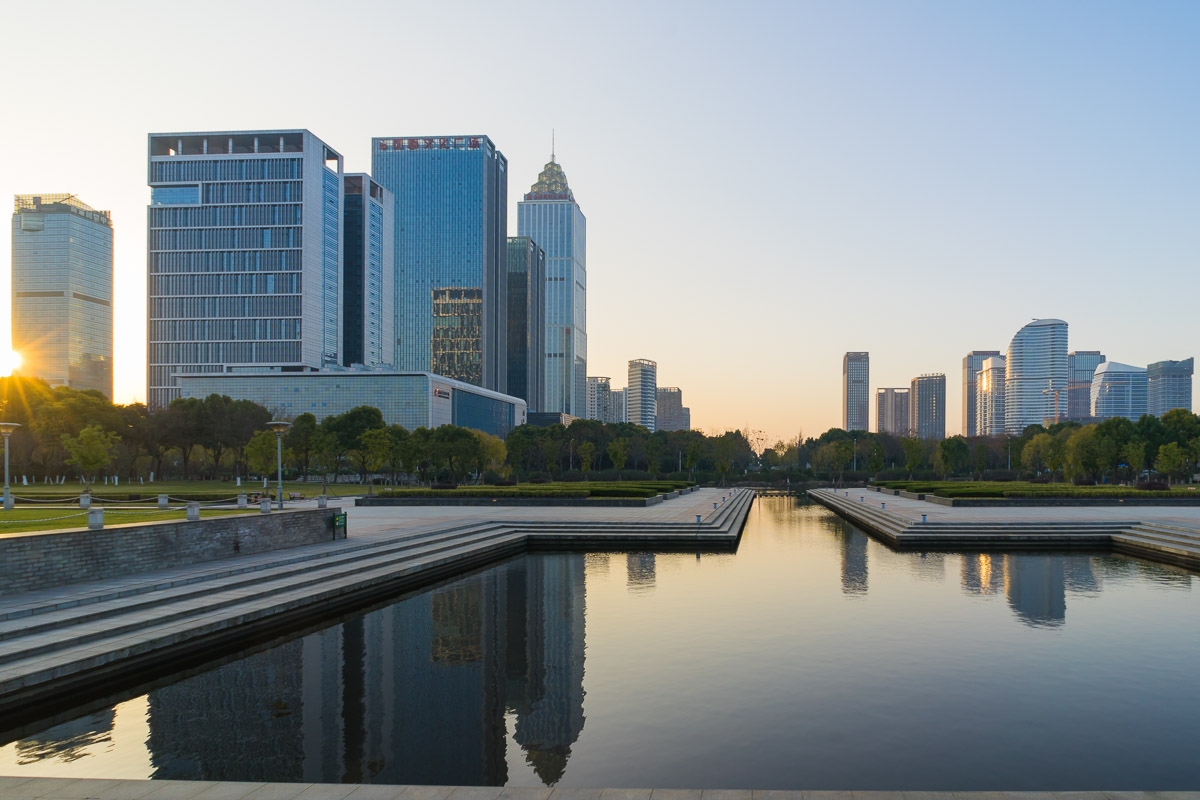 美图欣赏:魅力南通的中央商务区