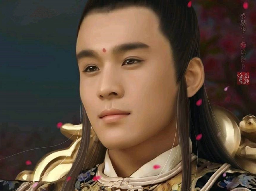 古装剧中男星"花钿"妆:霍建华清秀,李易峰魅惑,最他却很经典