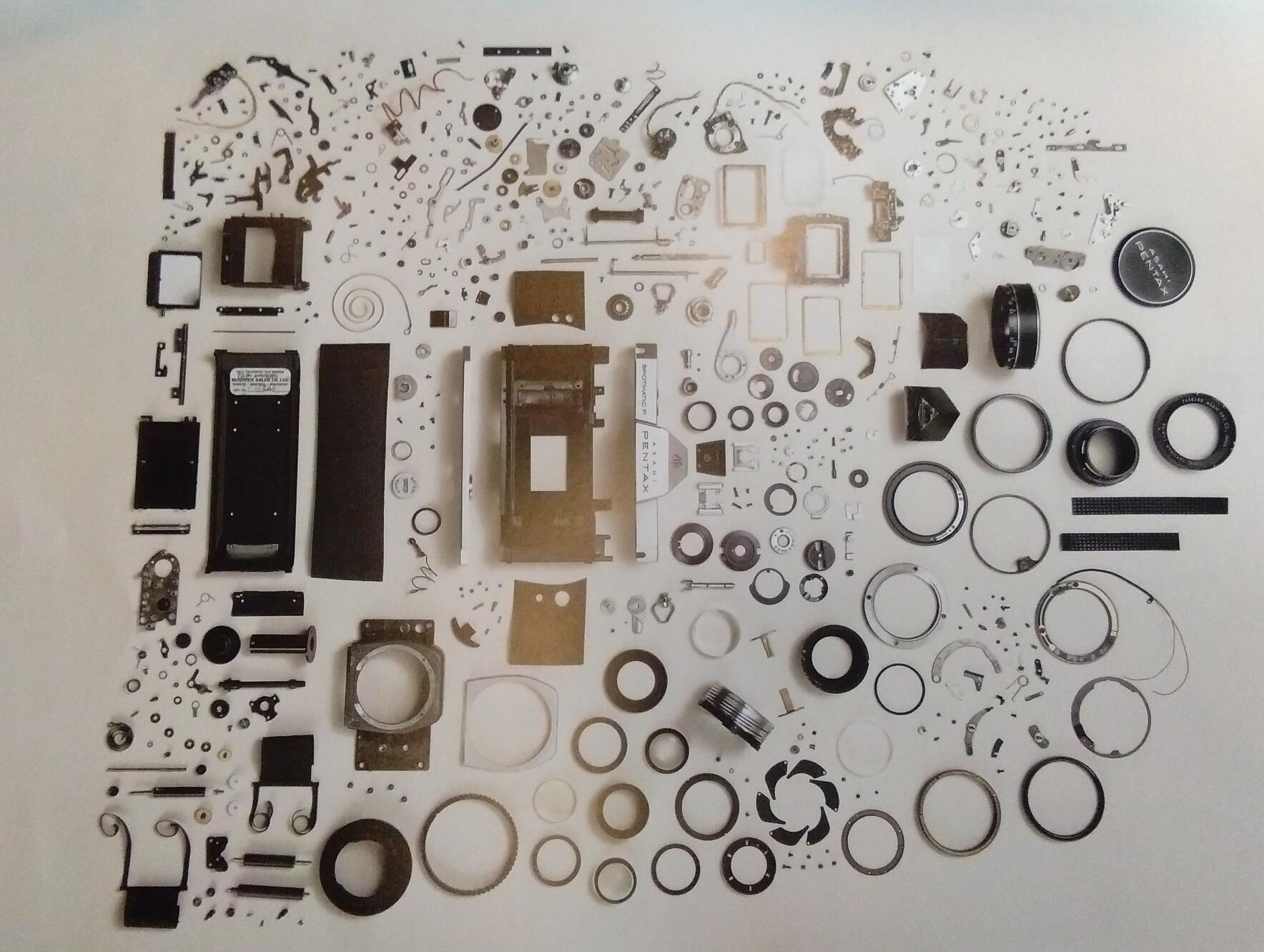 看了日常产品拆解图,不得不佩服人类大脑