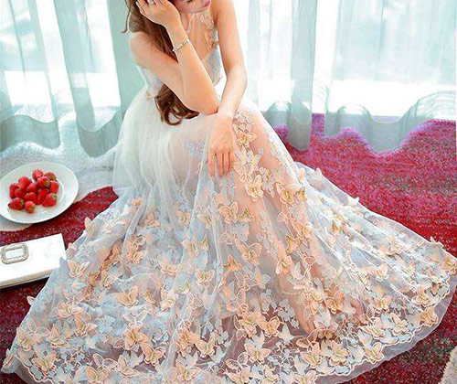 心理测试:选一款蝴蝶裙,测你前世是什么小动物?