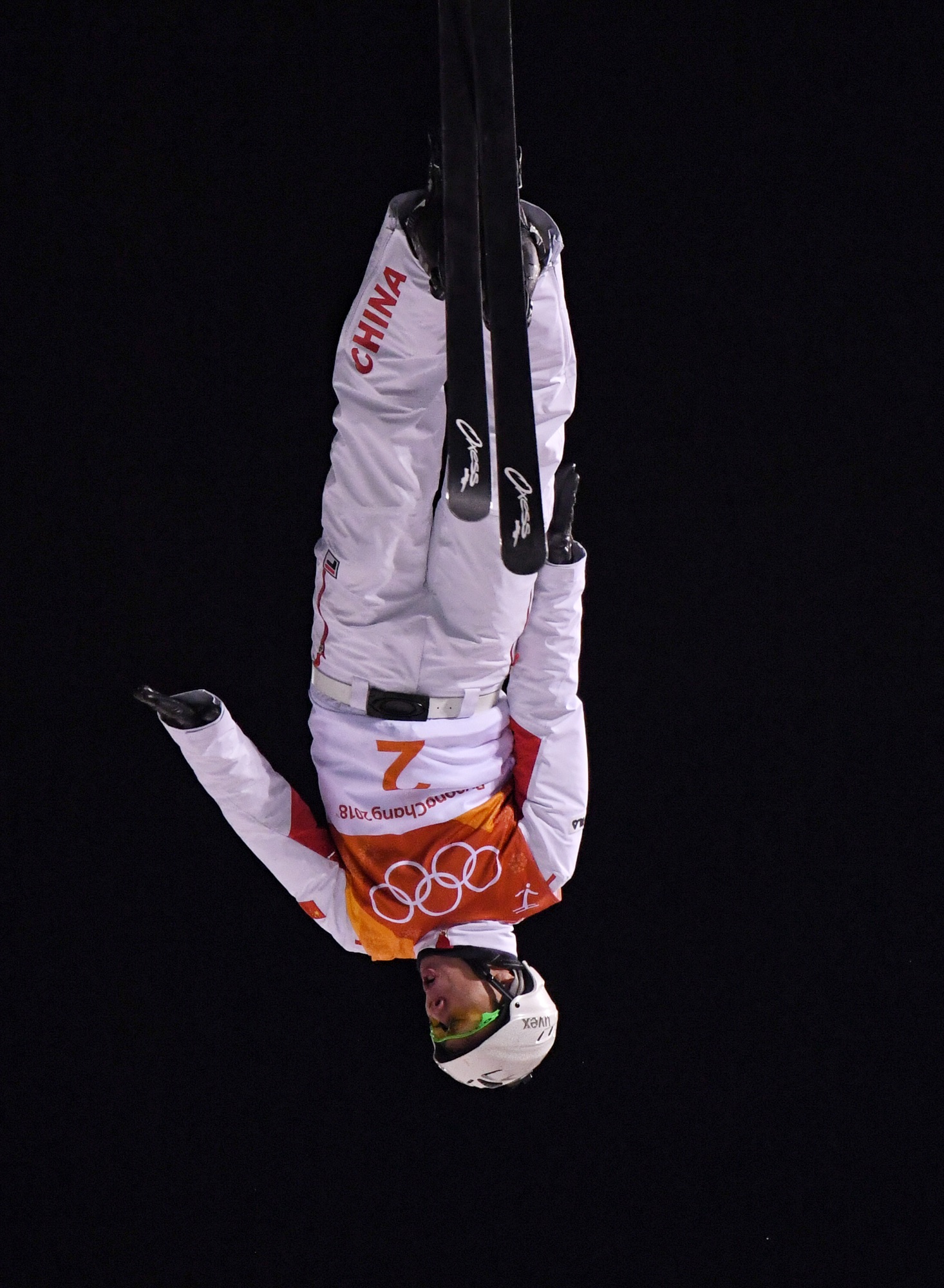 平昌冬奥会自由式滑雪男子空中技巧决赛 贾宗洋屈居亚军
