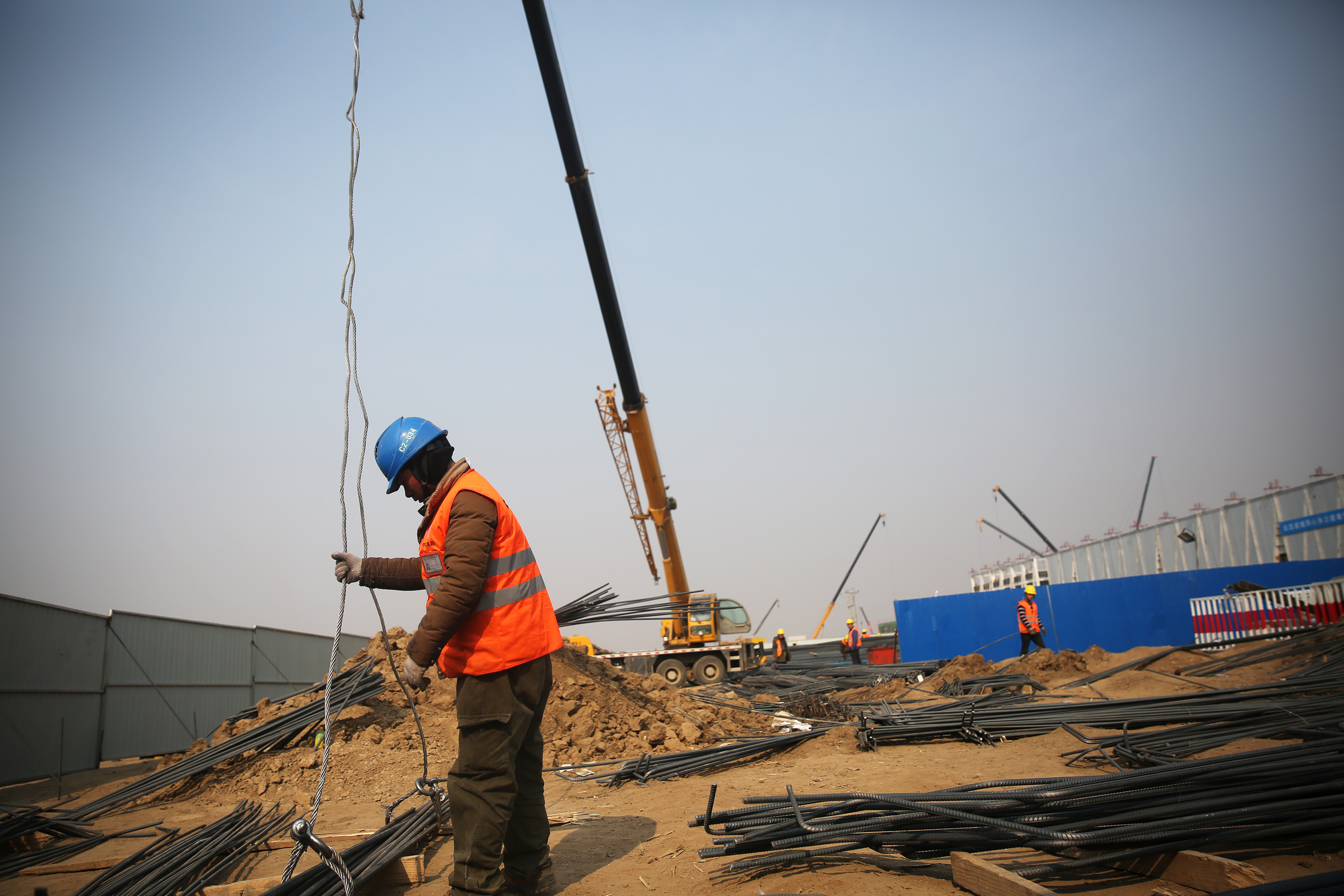 探访雄安"第一标":3000名工人春节不休 1000小时完成主体封顶