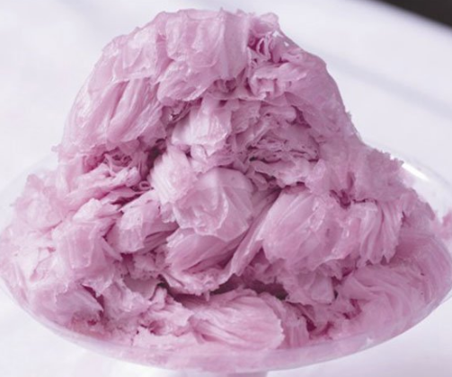 诱人的蓝莓绵绵冰,蓝莓香扑鼻而来