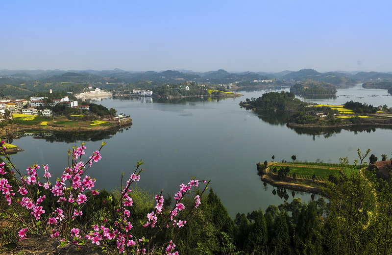 三台县鲁班湖,国家级水利风景区