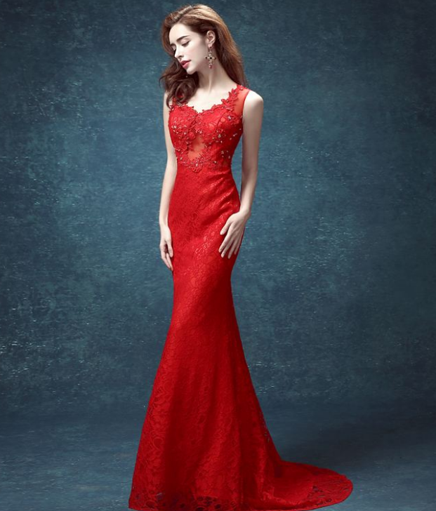 心理测试:选一款红色婚纱,测你前一世嫁给了什么族?我是仙族!