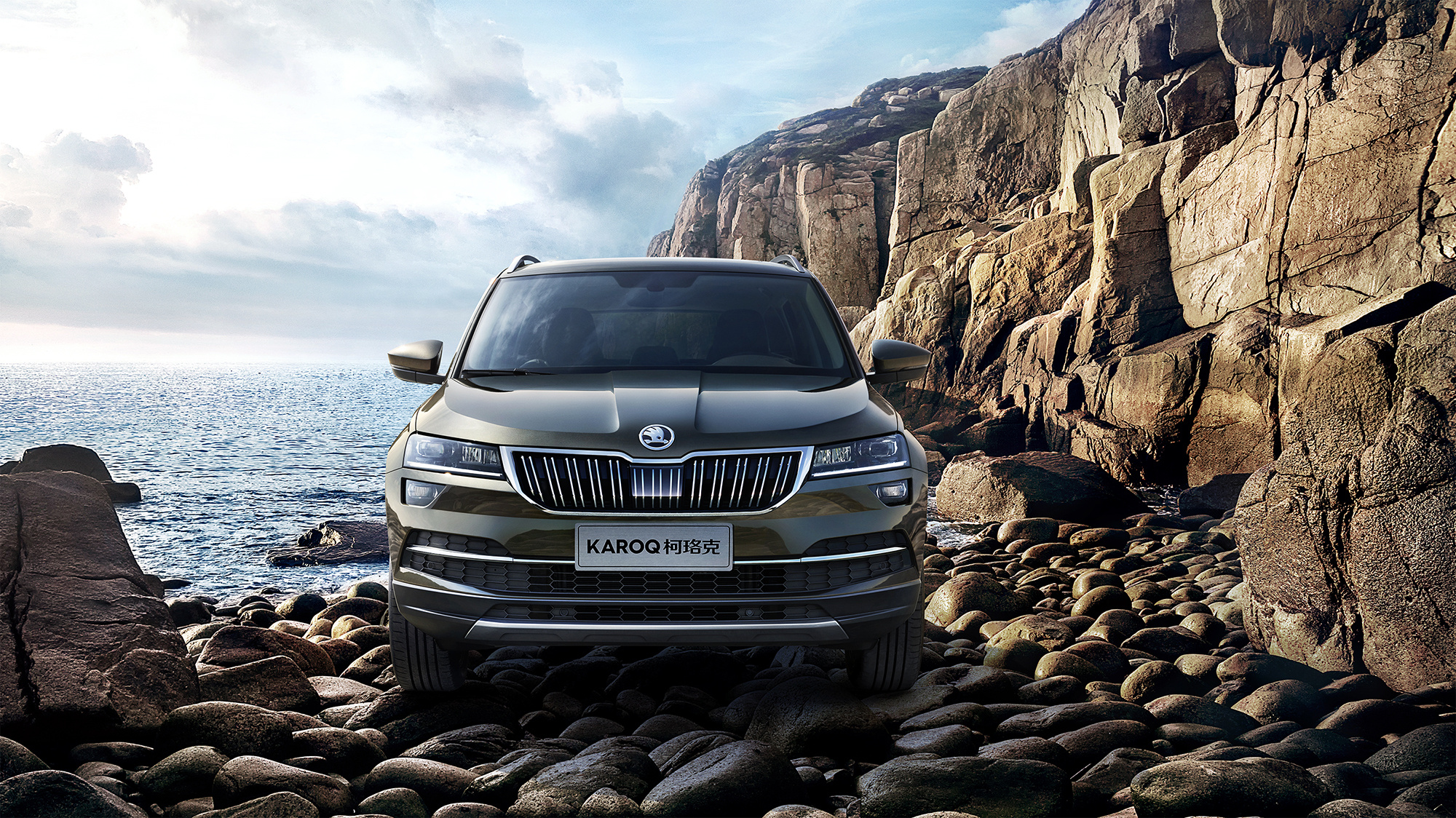 斯柯达kodiaq双生车seat tarraco七座suv预计日内瓦车展发布