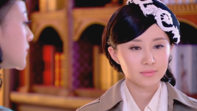 《烽火佳人》第48集中佟毓婉出色的完成了第一个订单
