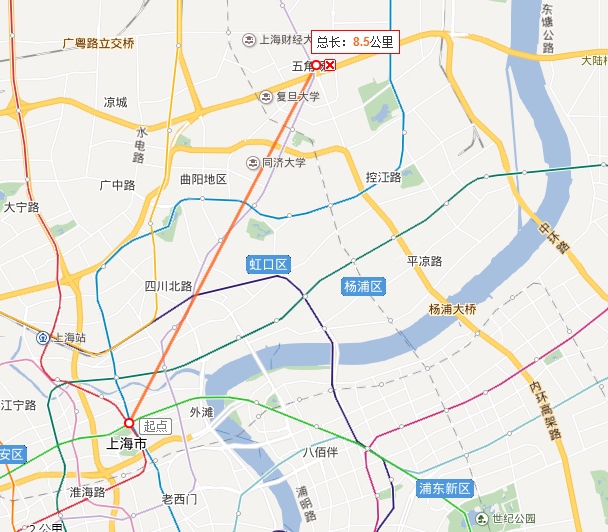 上海城市规划的8.5公里窍门:江湾五角场成了繁华的综合城市中心