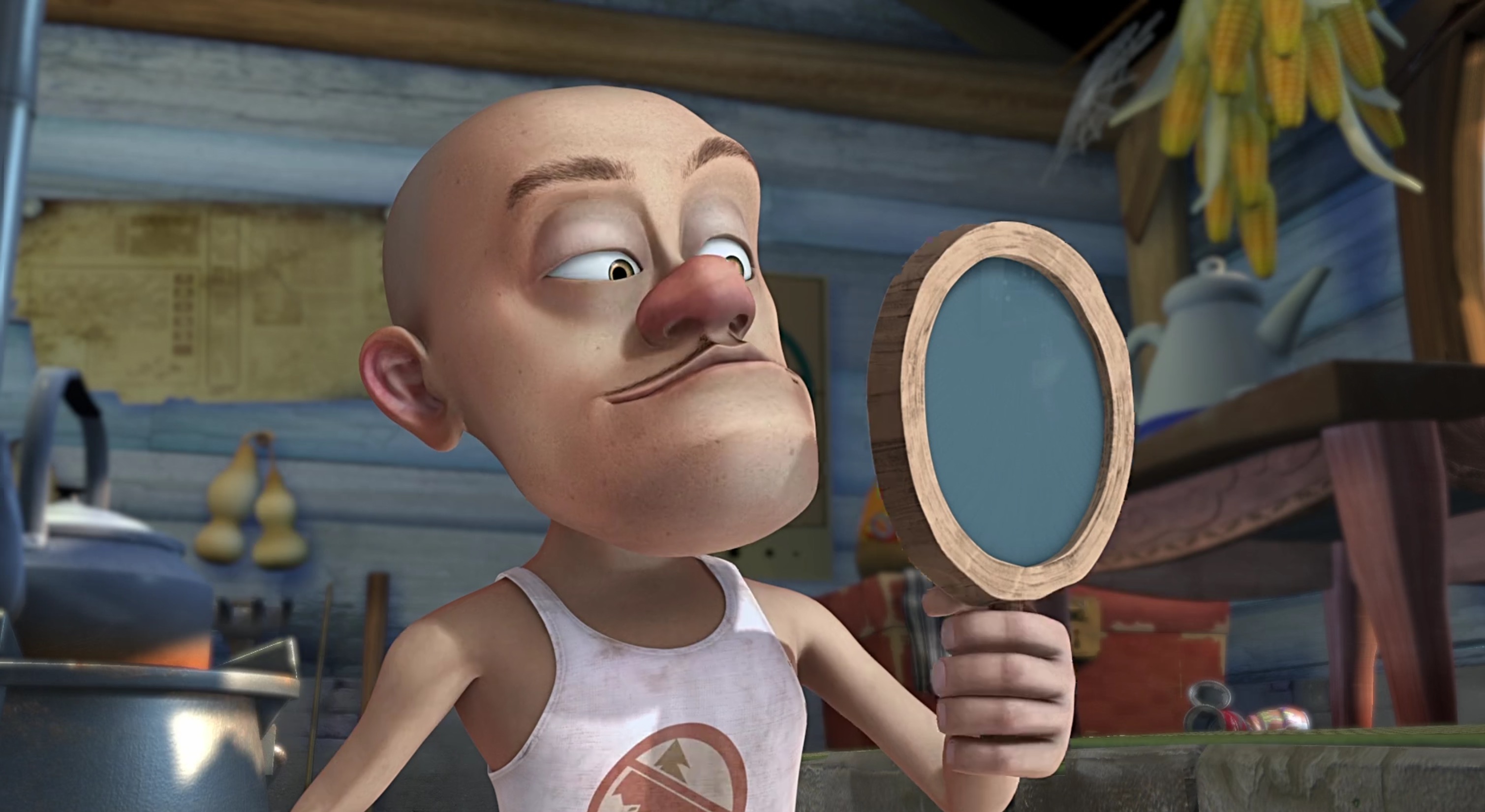 熊出没中出现过的四部手机,女游客手机最好,光头强手机最寒酸