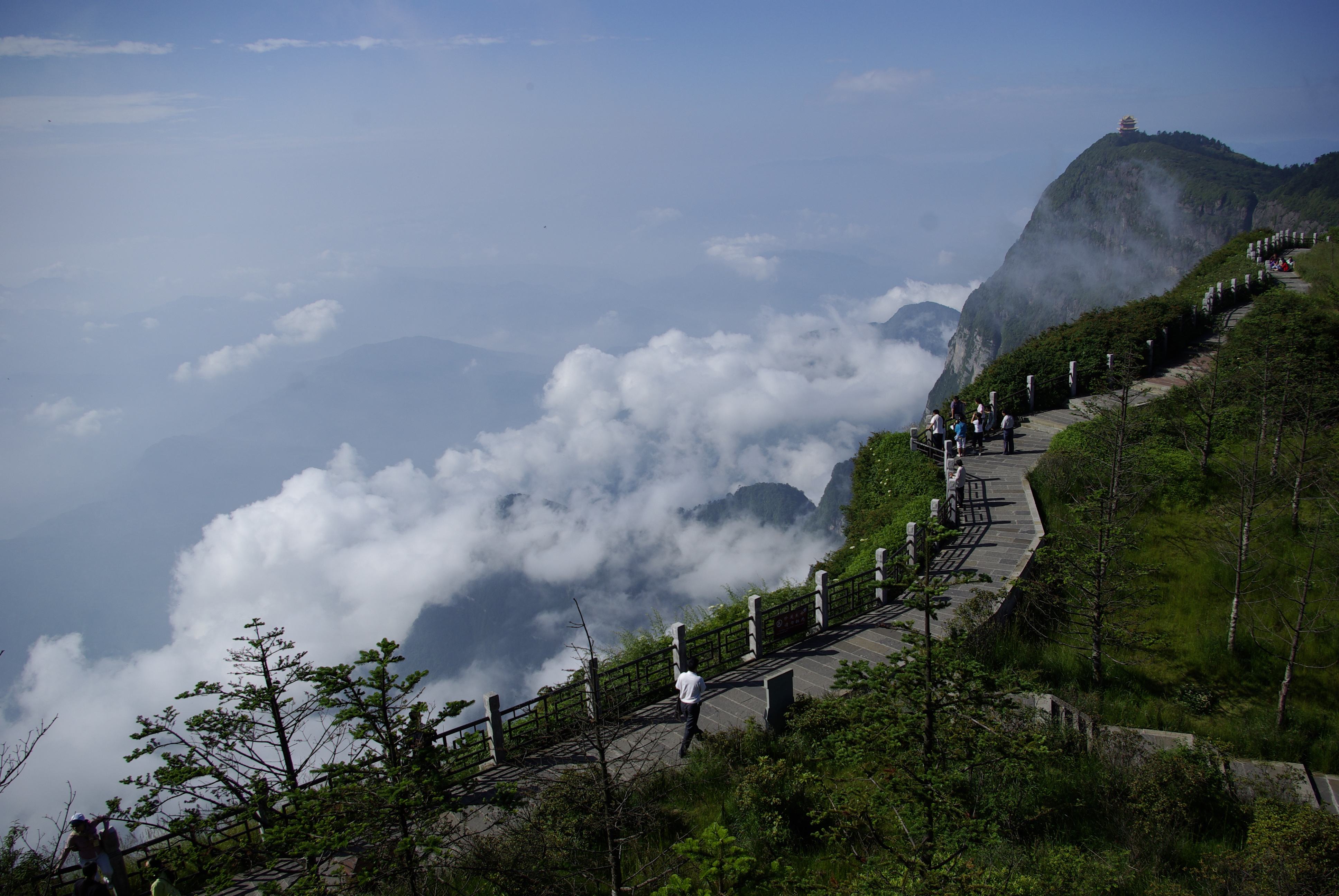 峨眉山景区 图片欣赏图片