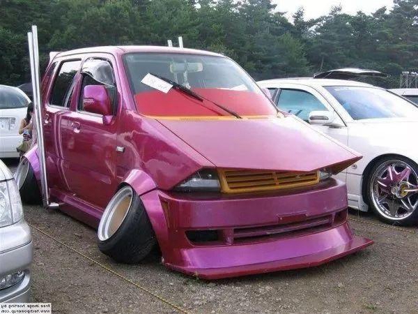 集结全网最奇葩的改装车,这些车主要还是用来搞笑的