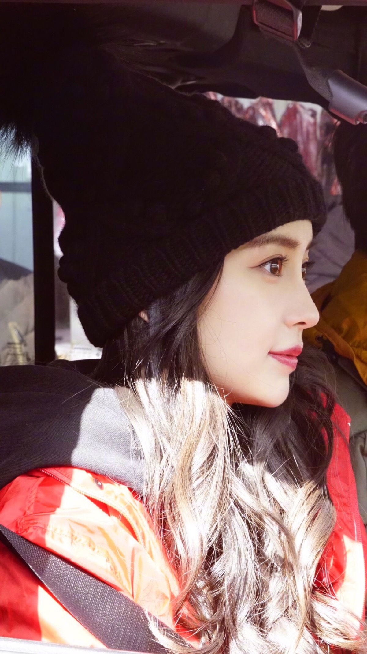 angelababy,杨幂,赵丽颖,古力娜扎,最美不过你的侧颜