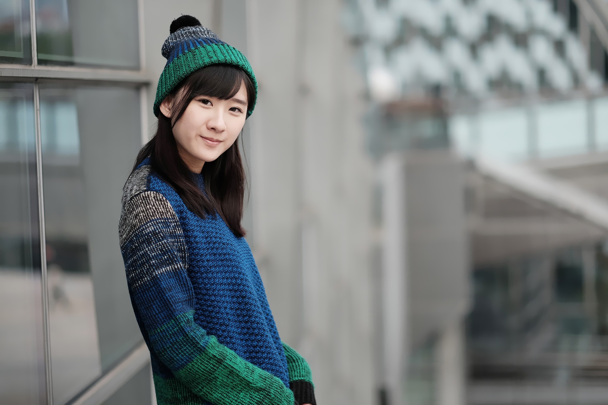 美女李思娴秋冬季外拍