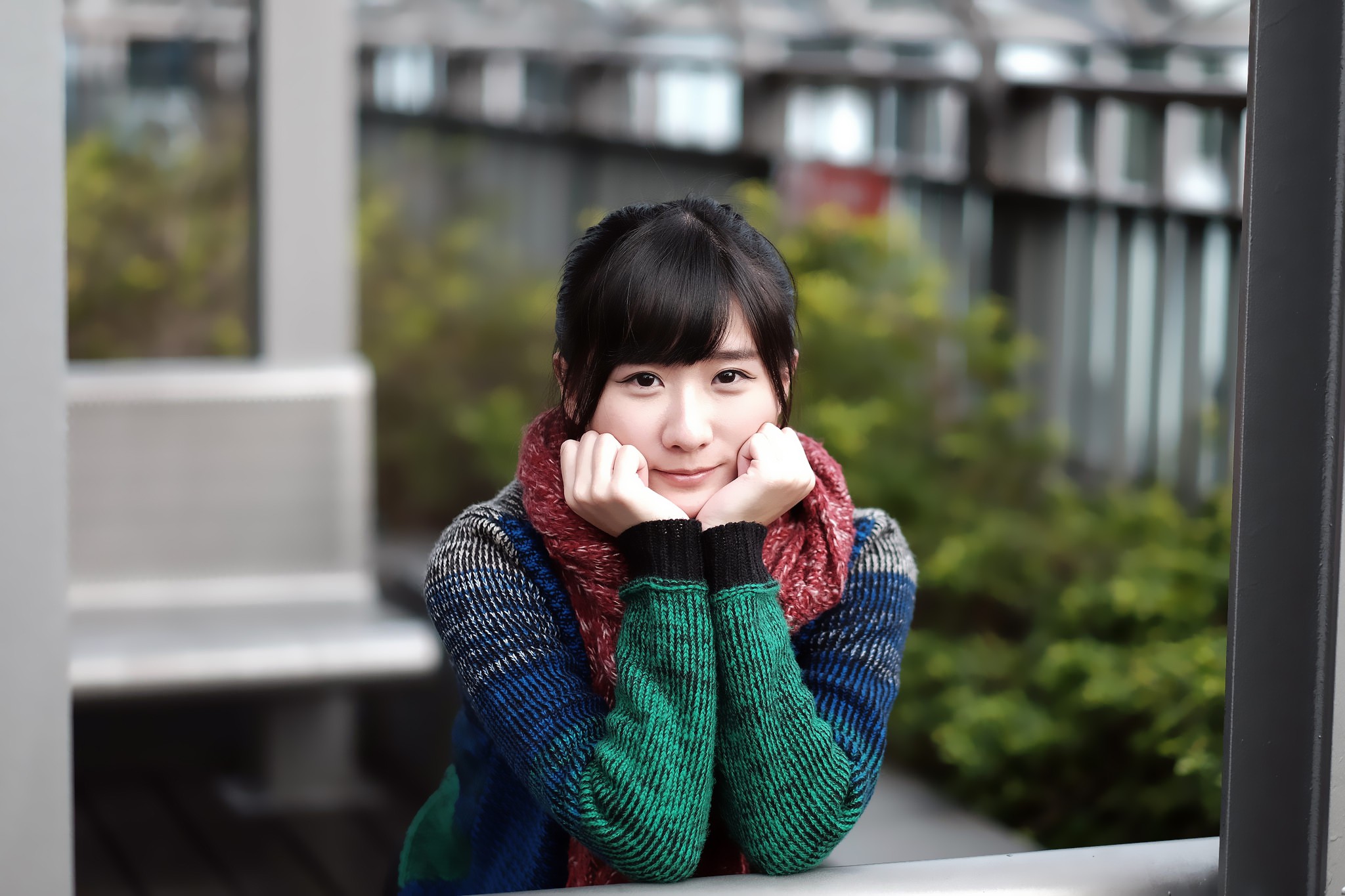 美女李思娴秋冬季外拍