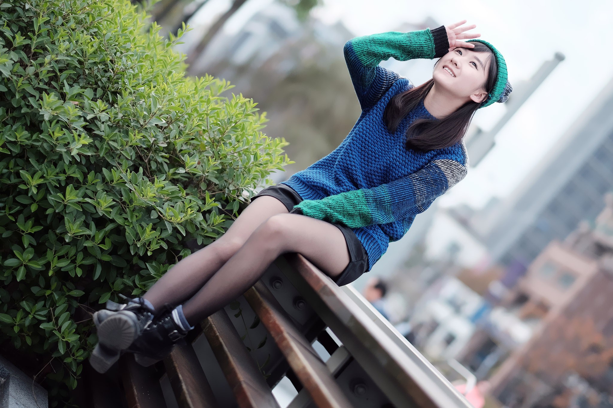 美女李思娴秋冬季外拍